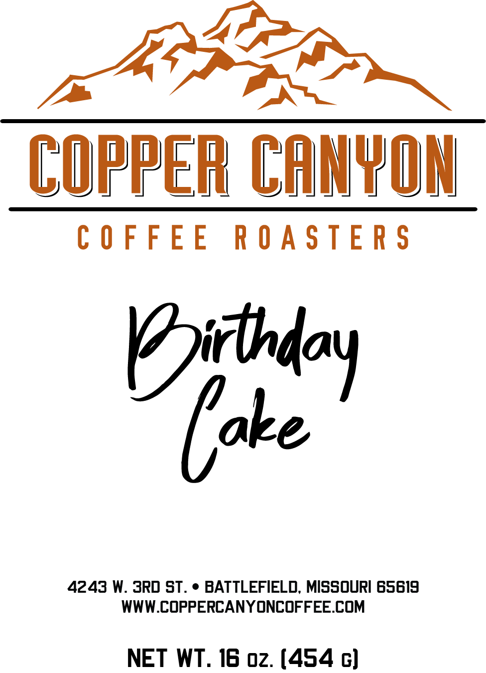 Birthday Cake Flavored Coffee