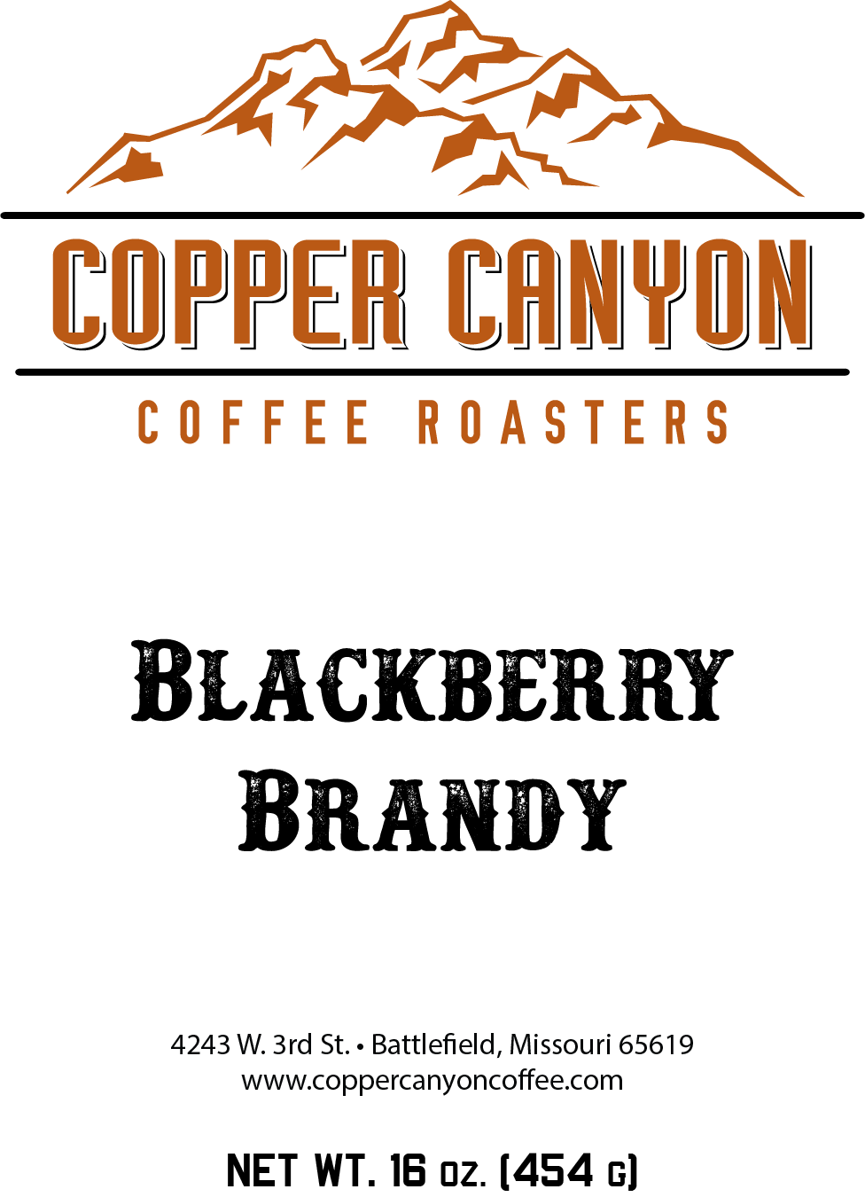 Blackberry Brandy Flavored Coffee