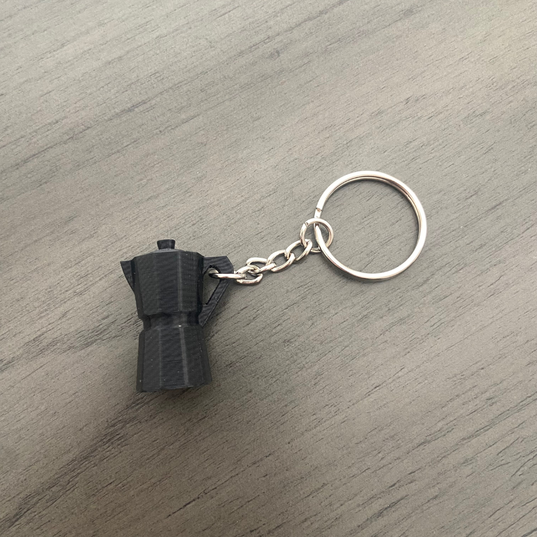 Moka Pot Keychain