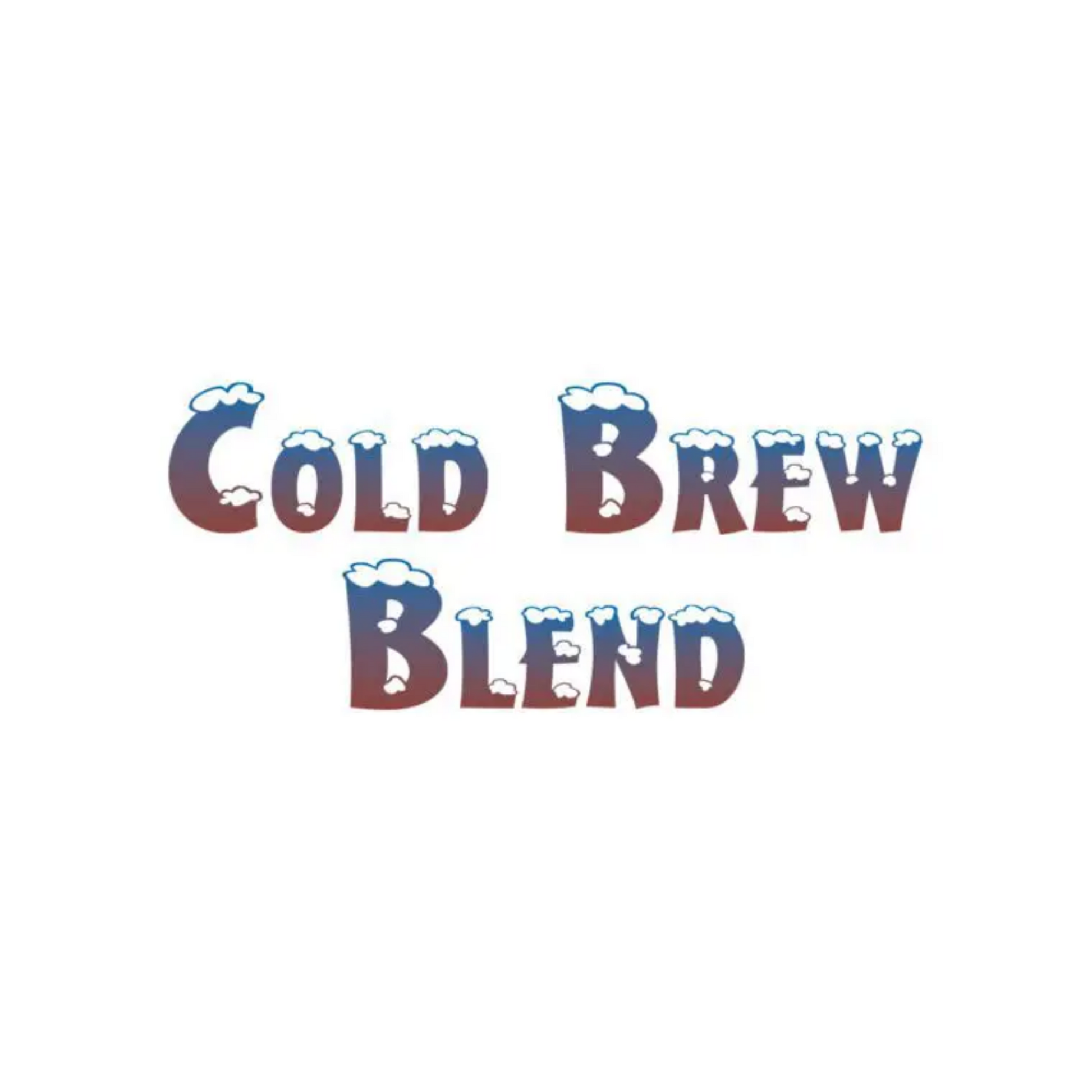 Cold Brew Blend, medium roast coffee